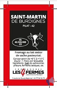 Rappel produit SAINT-MARTIN DE BURDIGNES FROMAGERIE LES 4 FERMES