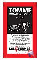 Rappel produit FROMAGERIE LES 4 FERMES TOMME TOMATE&BASILIC