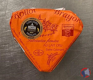 Rappel produit Rollot brayon fromagerie de la chapelle saint jean