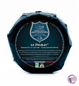 Rappel produit Le Pigray Tommette au lait cru concasse de poivre Fromagerie d'entrammes