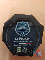Rappel produit Le Pigray Tommette au lait cru concasse de poivre Fromagerie d'Entrammes