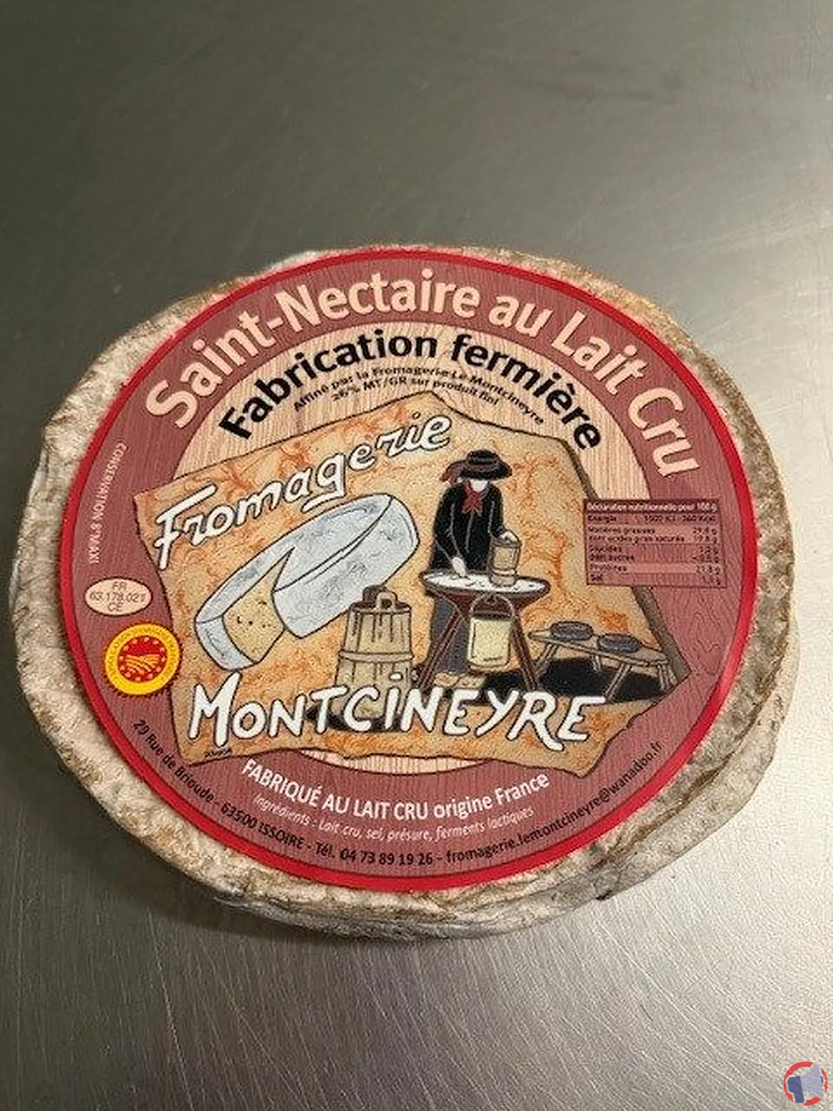 Rappel de Saint-Nectaire fermier de la fromagerie Montcineyre pour risque de listériose