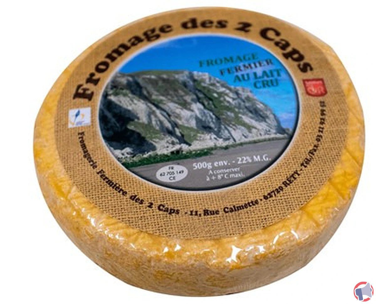 Rappel de fromages des 2 caps pour cause de contamination à la listéria