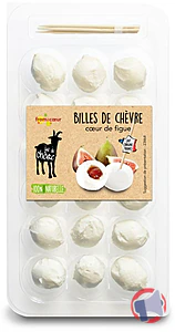 Rappel produit Billes de chèvre cœur de figue 90g FROMAOCEUR