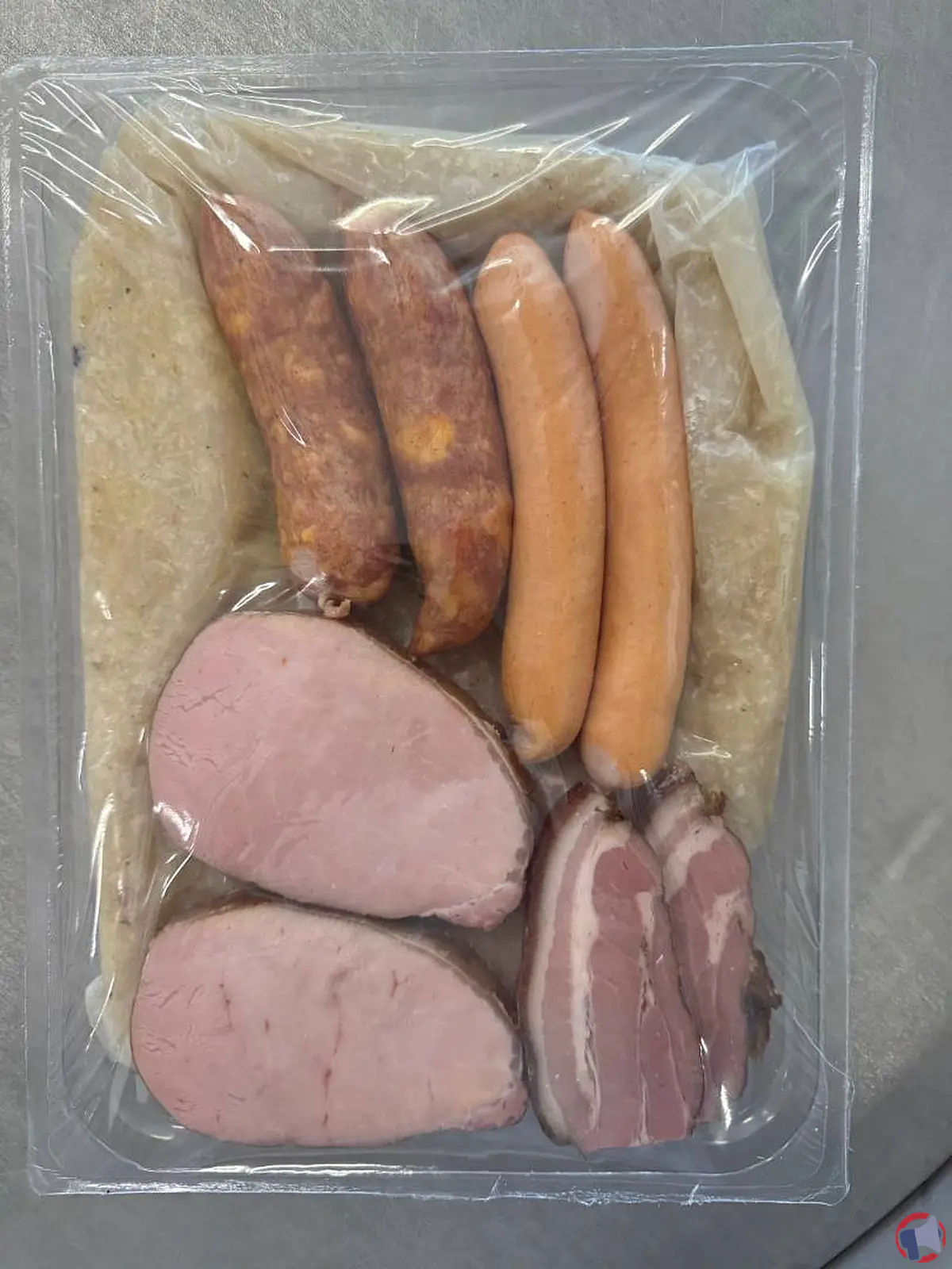 Rappel produit : kit choucroute 2 personnes de la marque Au Fumé Campagnard