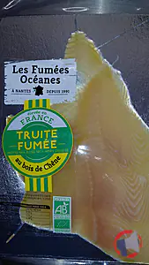 Rappel produit TRUITE BIO ARIEGE LES FUMEES OCEANES