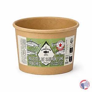 Rappel produit Rillettes 2 Saumons La Fumerie du Coin