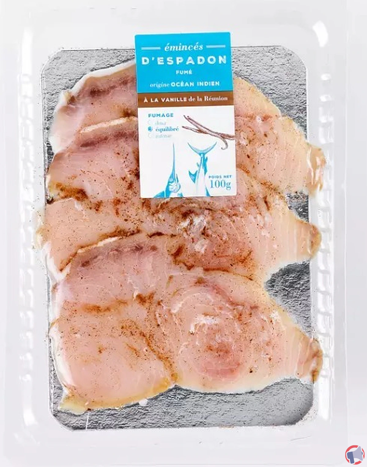 Rappel produit : émincé espadon cannelle vanille de Le fumoir du poissonier