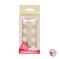Rappel produit BOULES DECORATIVES AU CHOCOLAT BLANC FUNCAKES