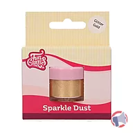 Rappel produit Sparkle dust - poudre dorée pailleté funcakes