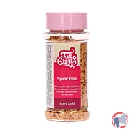 Rappel produit Sprinkles Stars Gold - décorations étoiles en sucre doré FUNCAKES