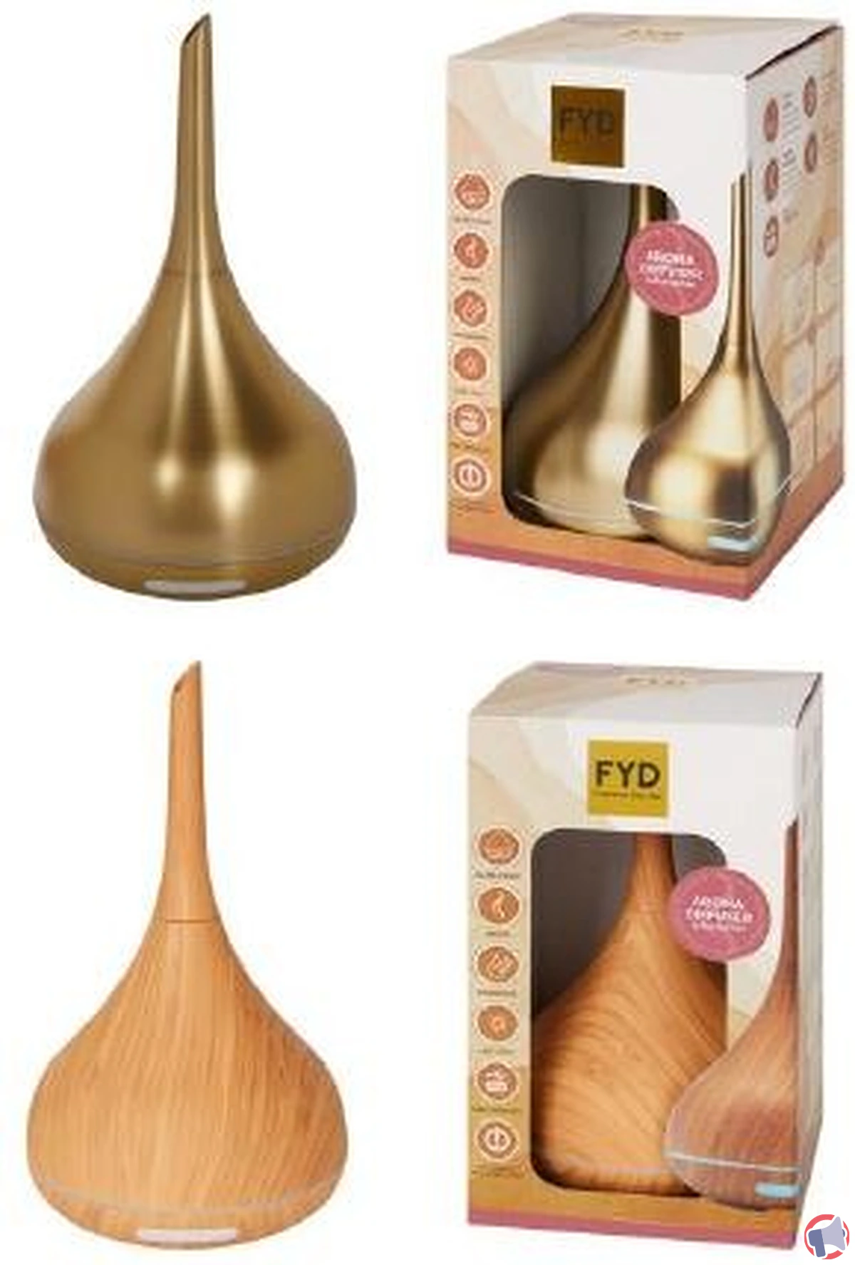 Rappel produit : Diffuseur d'huiles essentielles de la marque FYD