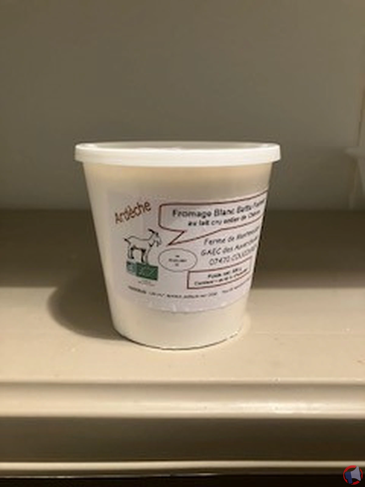 Rappel : fromage blanc battu au lait de chèvre du gaec auverchoises (gros format) — quels risques et que faire