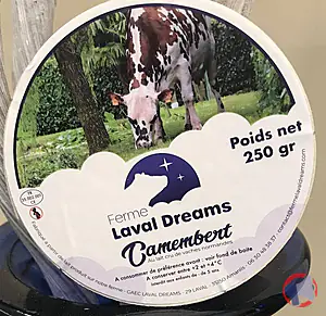 Rappel produit camembert au lait cru GAEC LAVAL DREAMS