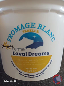 Rappel produit fromage blanc au lait cru GAEC LAVAL DREAMS