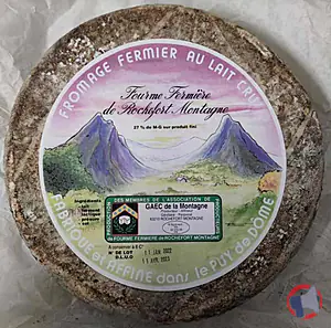 Rappel produit FOURME DE ROCHEFORT GAEC DE LA MONTAGNE