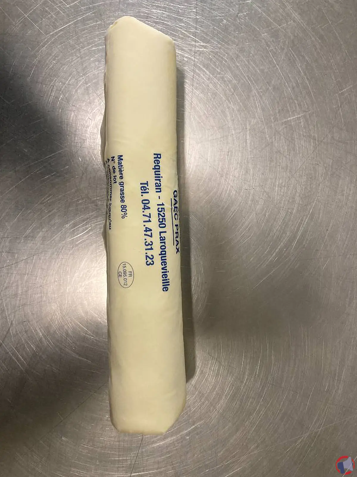 Rappel du beurre lactoserum fermier de gaec prax