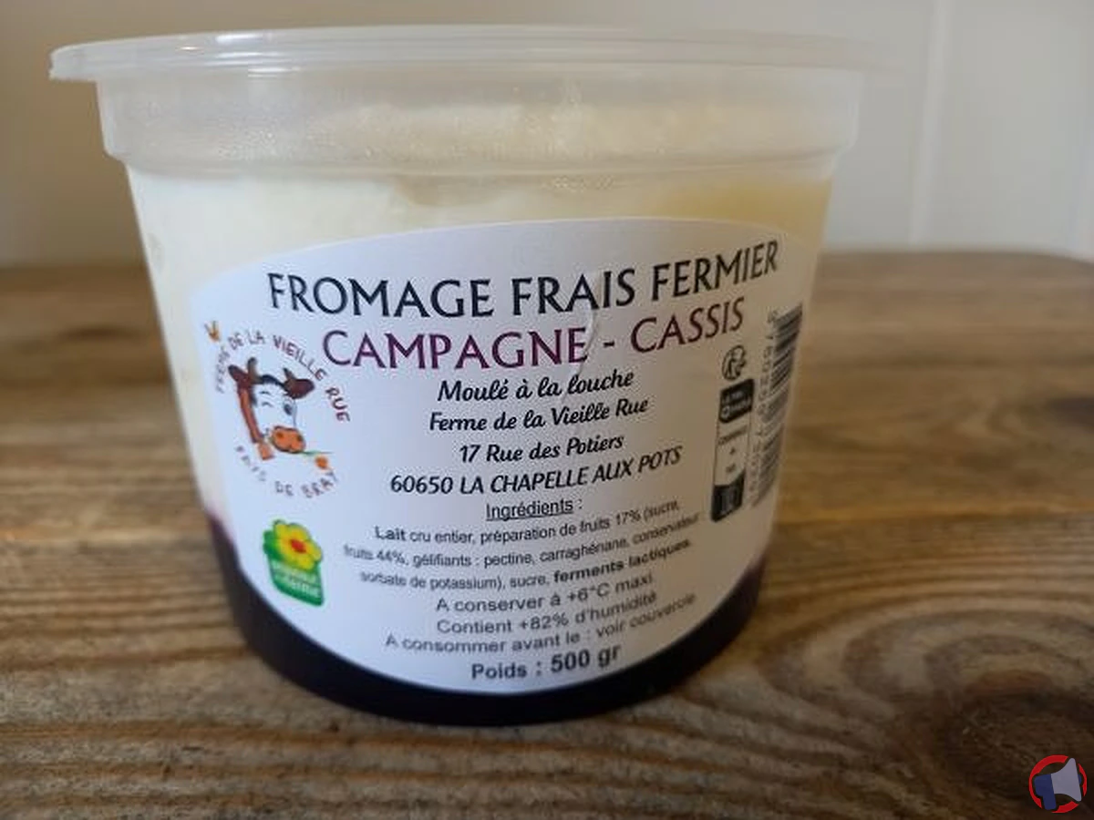 Rappel de produit : campagne cassis de GAEC de la Vieille Rue pour risque de listériose