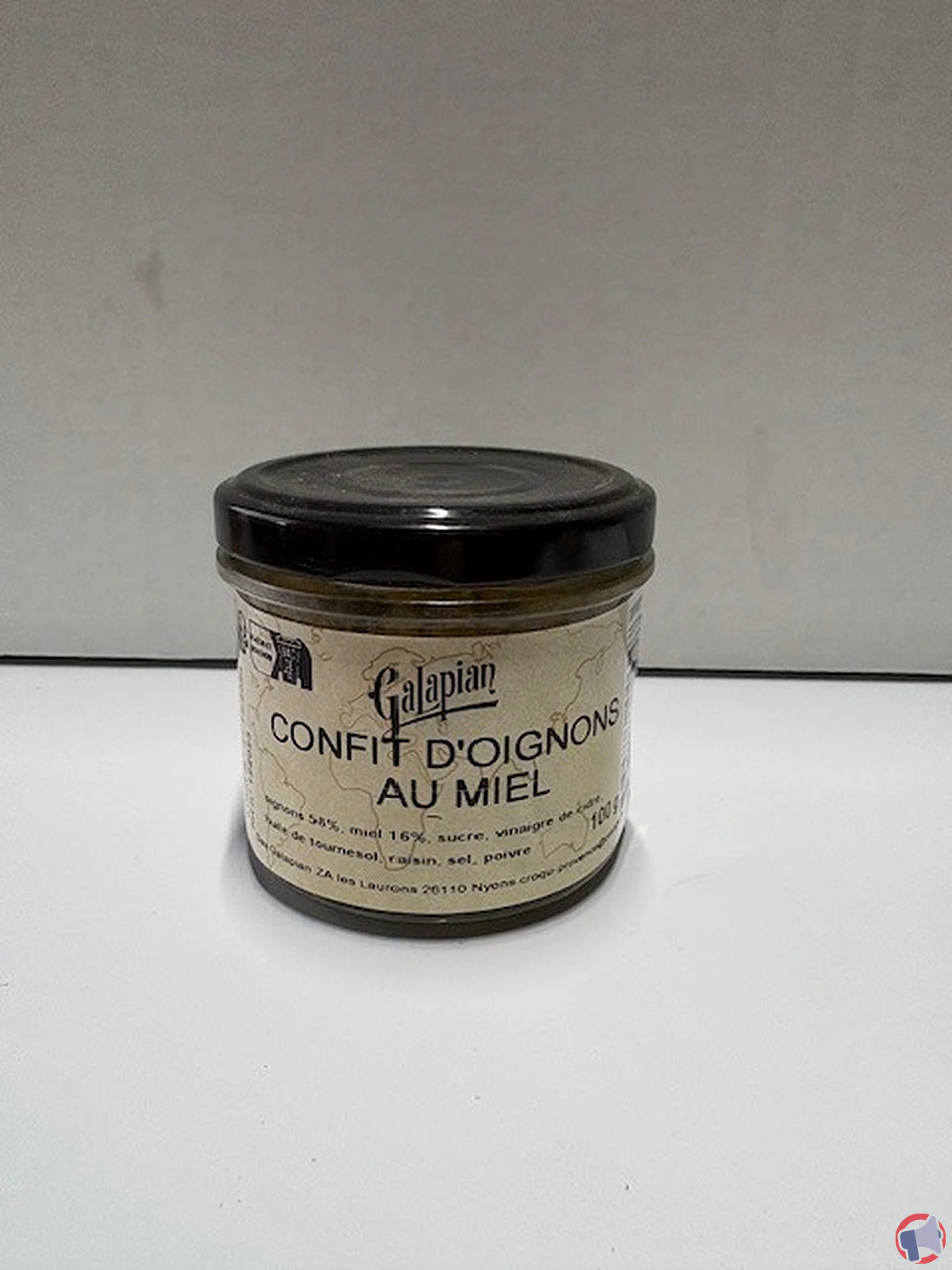 Rappel produit : confit d'oignons Galapian en verrines