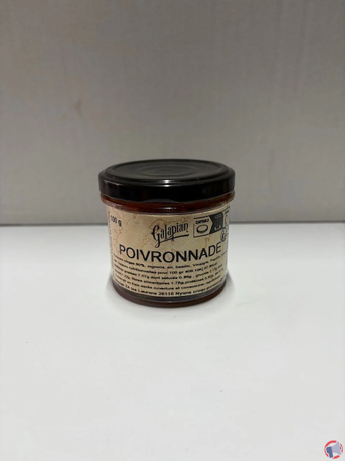 Rappel de produit : la poivronnade de la marque Galapian