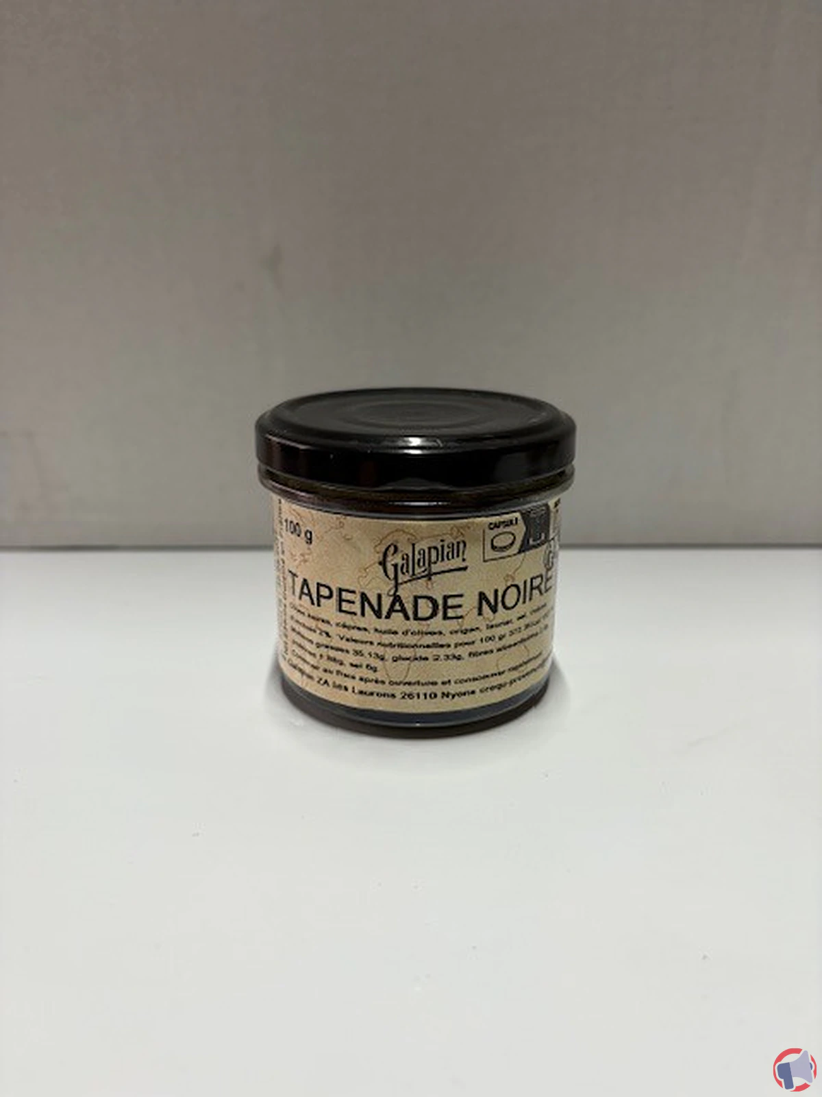 Rappel de produit : tapenade noire Galapian pour défaut de stérilisation