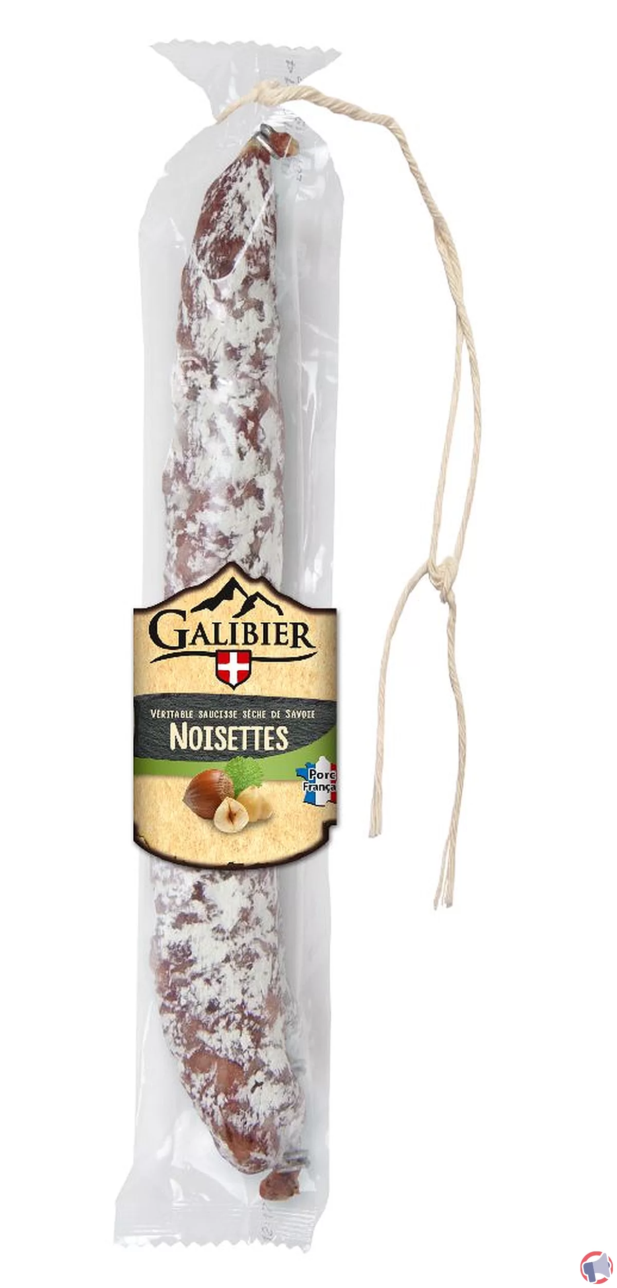 Rappel de saucisses sèches de la marque Le Galibier pour risque de présence de morceaux de verre