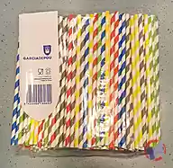 Rappel produit PAILLE CARTON COULEURS ASSORTIES GARCIA DE POU (photo numéro 1)