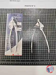 Rappel produit presse-ail en metal GARLIC PRESS