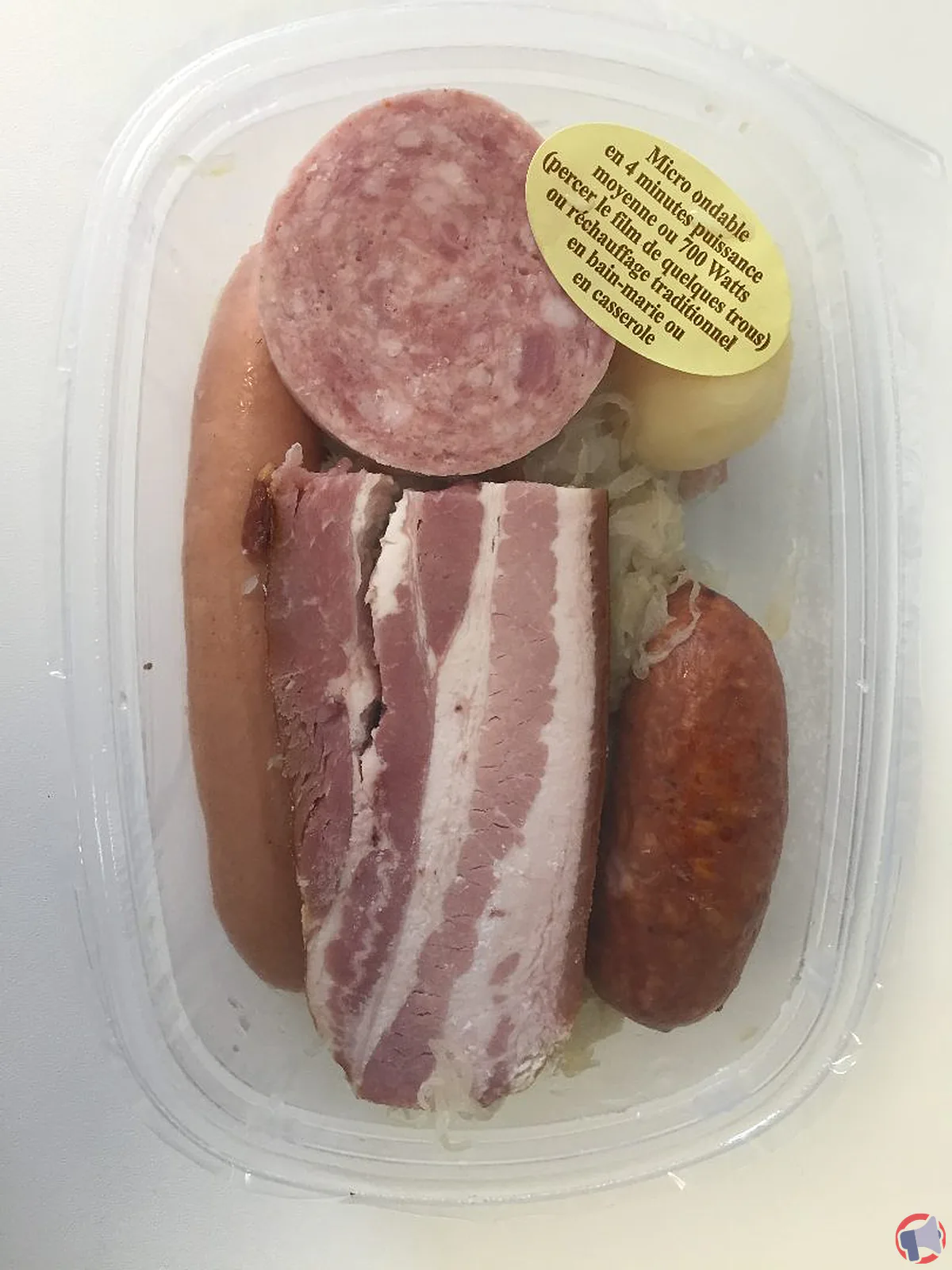Rappel de produit : choucroute garnie 400g de la marque GAST