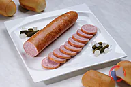 Rappel produit SAUCISSON CUIT A L'AIL NATURE ET FUME GAST (photo numéro 1)