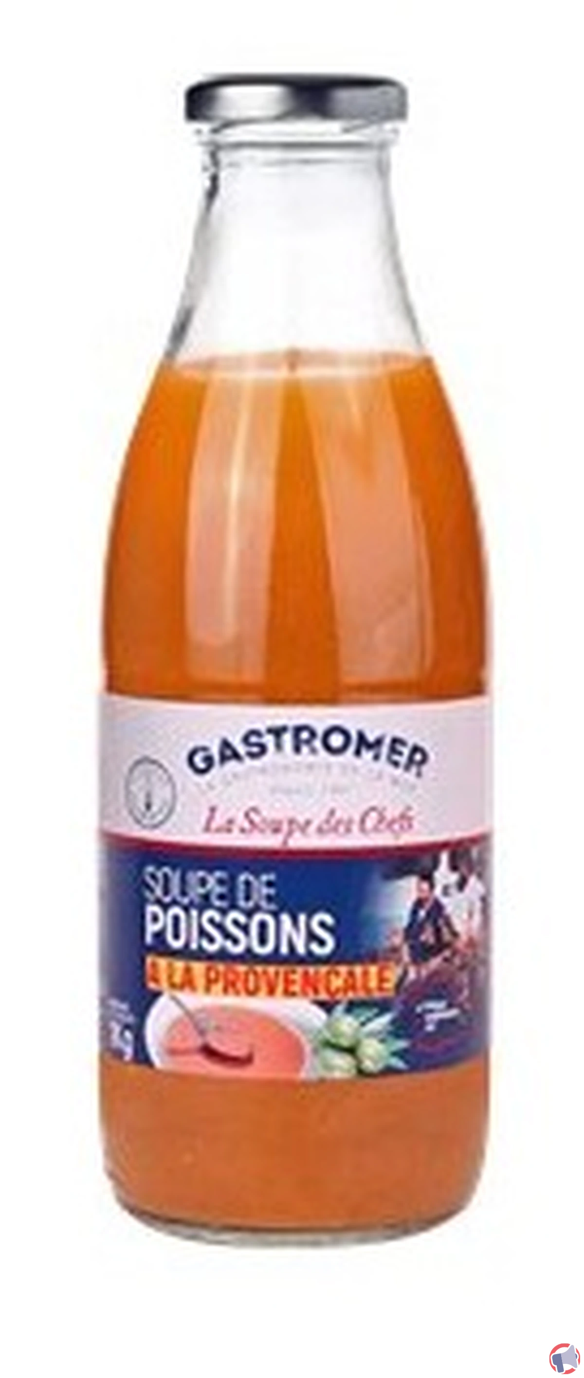 Rappel du produit Gastromer soupe poisson provençale