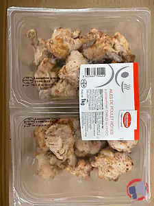 Rappel produit AILES DE POULET ROTIES GASTRONOME PROFESSIONNELS