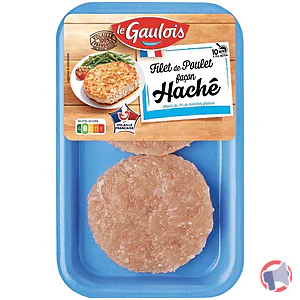 Rappel produit 2 FILETS DE POULET FACON HACHE LE GAULOIS