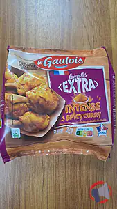 Rappel produit GRIGNOTTES EXTRA INTENSE SPICY CURRY Le Gaulois