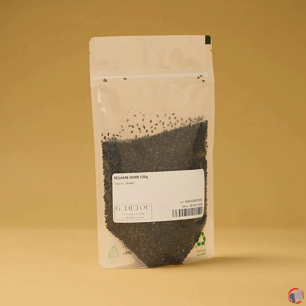 Rappel : gdetou sésame noir 150 g, que faire ?
