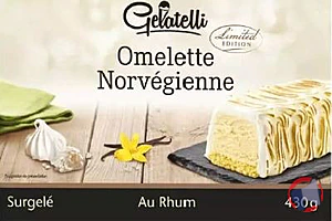 Rappel produit Omelette norvegienne Gelatelli Limited edition