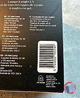 Rappel produit Gelpolish Factory UV nail lamp Gelpolish Factory (photo numéro 2)