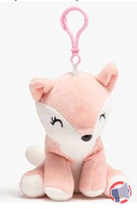Rappel produit PORTE-CLE RENARD ROSE GEMO