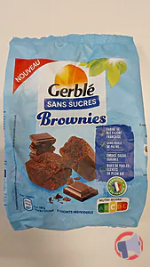 Rappel produit BROWNIES SANS SUCRE GERBLE