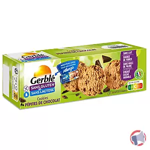 Rappel produit COOKIES PEPITES DE CHOCOLAT GERBLE SANS GLUTEN