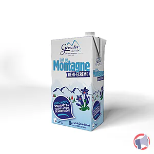 Rappel produit Lait de montagne demi écrémé Gérentes Gérentes