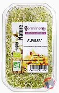 Rappel produit GERMI'NERGY Graines germées biologiques Alfalfa 75g