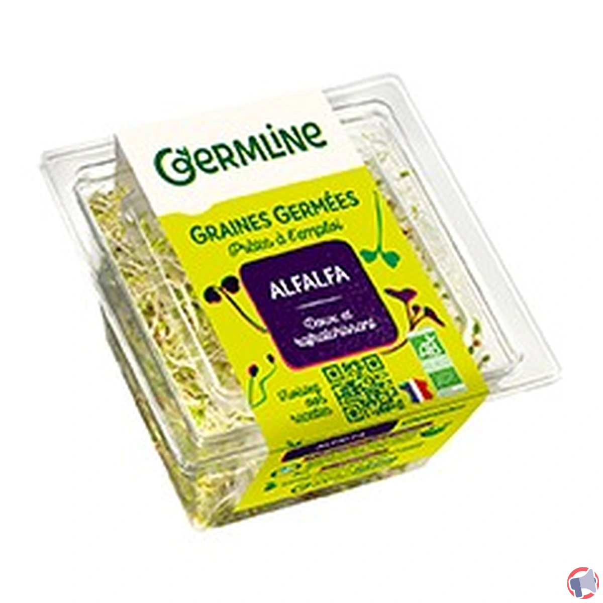 Rappel : germline graines germées biologiques alfa, risque microbiologique