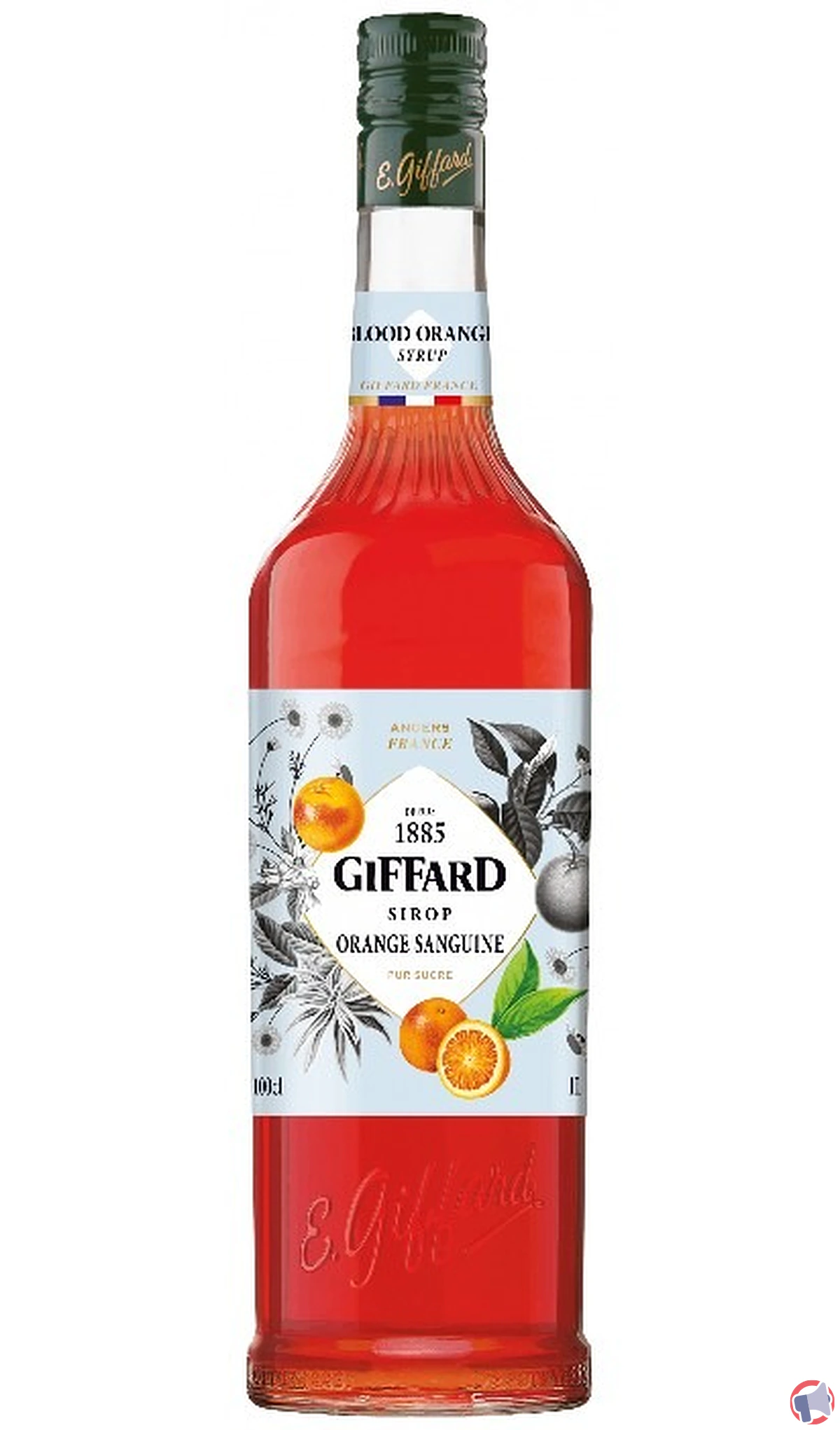 Rappel de produit : sirop orange sanguine 1L de la marque Giffard