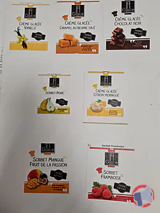 Rappel produit Glace et sorbet La Glace