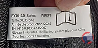 Rappel produit Protège poignet MOUNTAIN WRISTGUARD BLACK GLISSHOP (photo numéro 5)