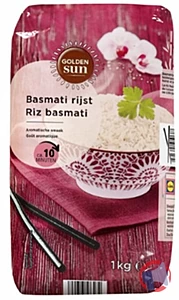 Rappel produit Riz Basmati Golden Sun
