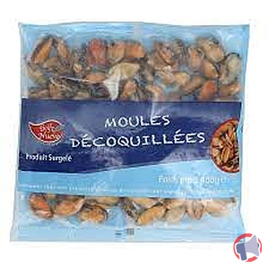 Rappel produit MOULES DECOQUILLEES CUITES - SURGELEES - MARQUE GOLFO NUEVO GOLFO NUEVO