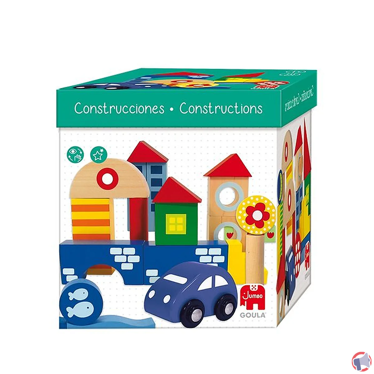 Rappel : goula construction pack 41 pièces (risque pour les enfants)