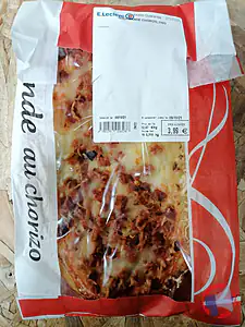 Rappel produit Gourmande au chorizo
